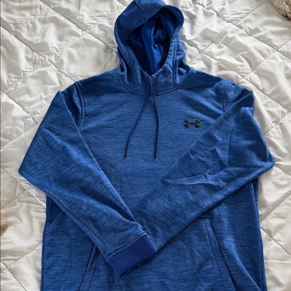 Under Armour Men's Heathered Blue Hoodie